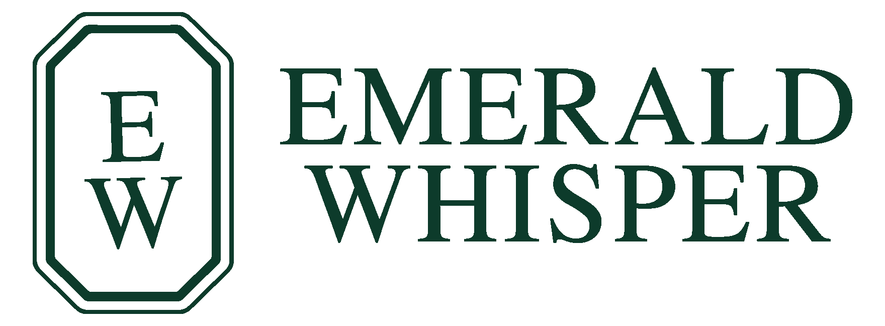 Emerald Whisper logo